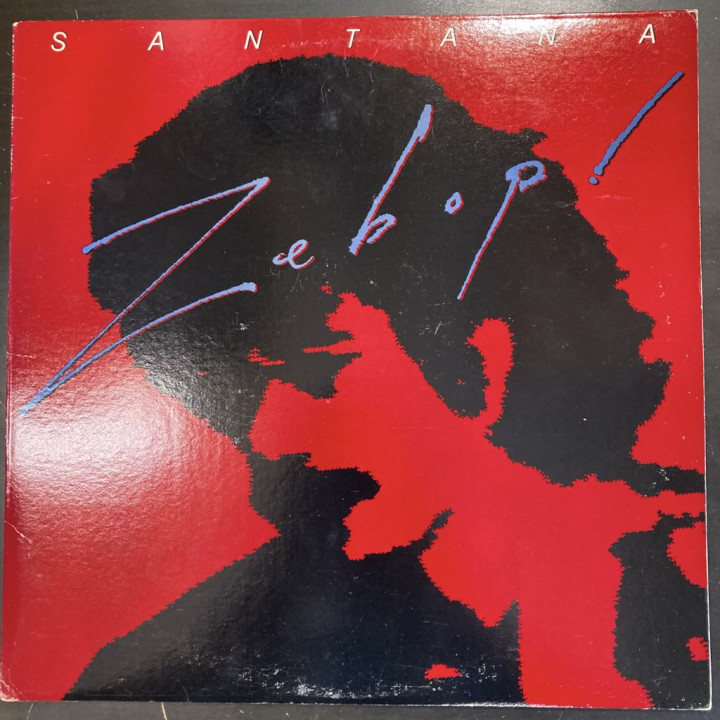 Santana - Zebop! (US/1981) LP (VG+/VG+) -latin rock-